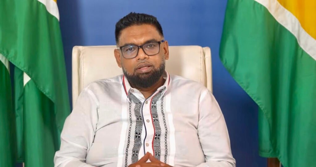 President Dr Mohamed Irfaan Ali