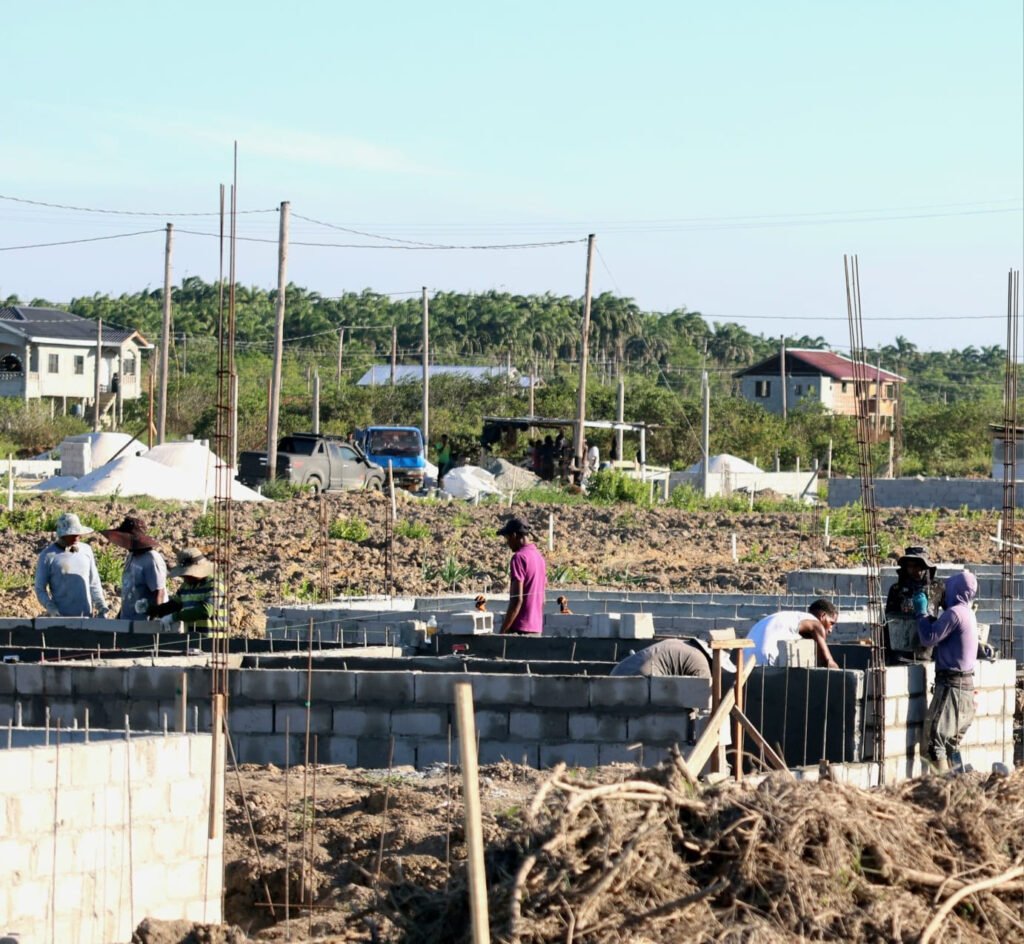 Construction of 100 low-income homes progressing at Le Reconnaissance